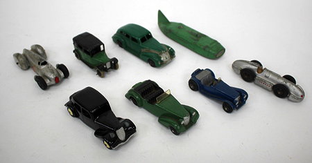 Appraisal: A GROUP OF EIGHT EARLY TO MID TH CENTURY DINKY