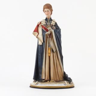 Appraisal: Limited Edition Capodimonte HRH Queen Elizabeth II Porcelain Figurine Limited