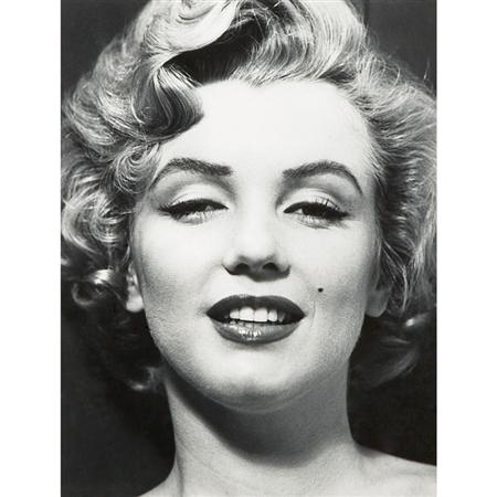 Appraisal: HALSMAN PHILIPPE - Marilyn Monroe portrait Estimate -