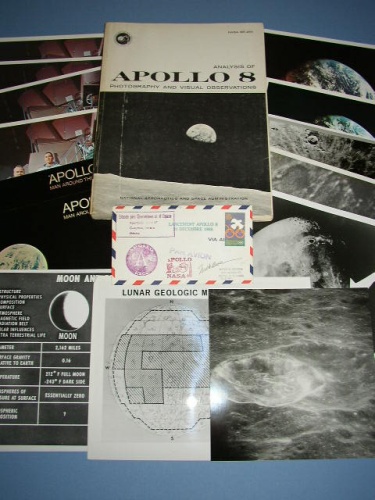 Appraisal: Apollo Collection Includes mission or lunar related lithographs or photographs