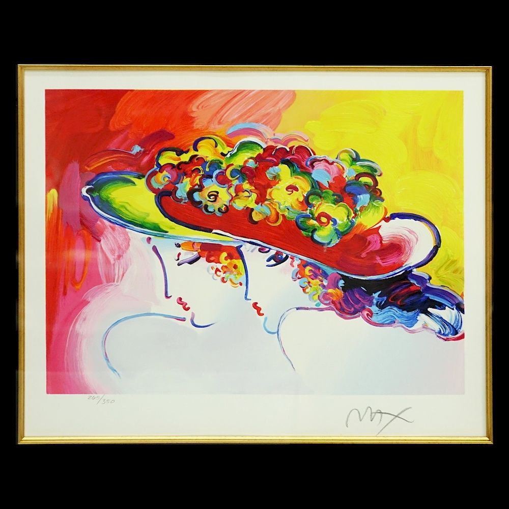 Appraisal: Peter Max American born Peter Max American born Actylic on