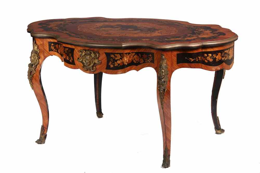 Appraisal: LOUIS XVI STYLE DESK - th c Louis XVI Style