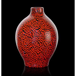 Appraisal: PAOLO VENINI VENINI Rare Murrine a Dama vase PAOLO VENINI