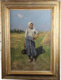 Appraisal: Robert Ives Browne Robert Ives Browne Netherlands - Oil Canvas