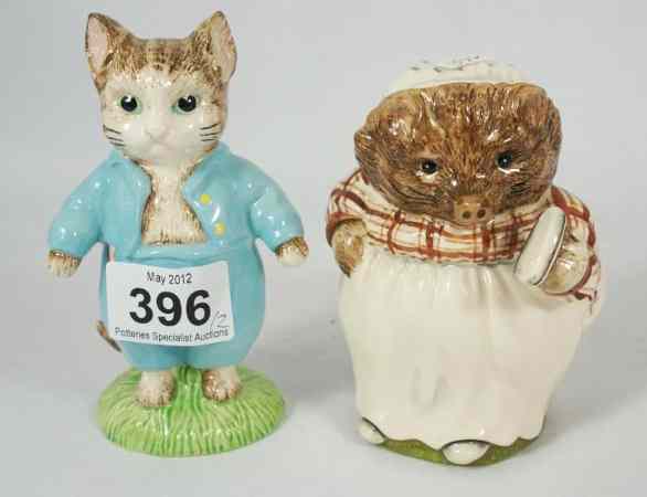 Appraisal: Royal Albert Large Sized Beatrix Potter Figures Tom Kitten and