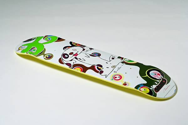 Appraisal: Takashi Murakami Japanese born Bunbu-kun Screenprint in colors with acrylic