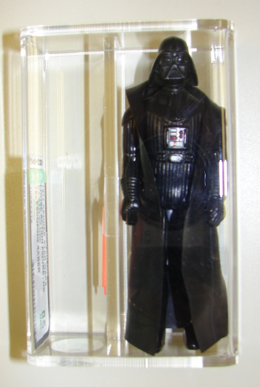 Appraisal: Star Wars Darth Vader w Double Telescoping Light saber AFA