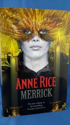 Appraisal: Merrick Author s Anne Rice Cover Hardccover with Dust Jacket