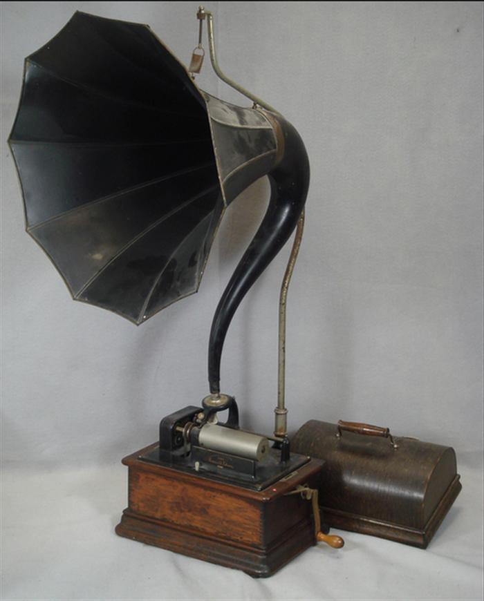 Appraisal: Edison Standard Combination Type Model D minute cylinder phonograph panel