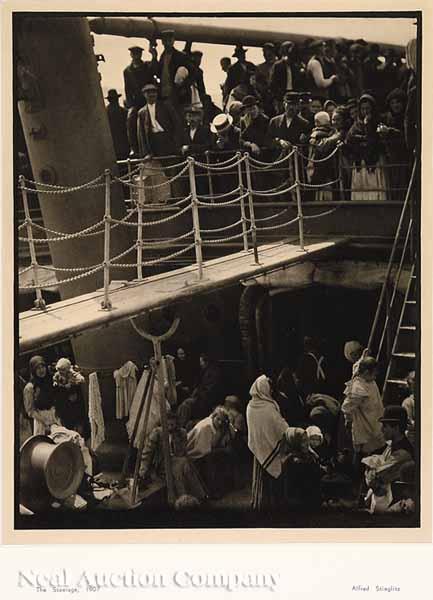 Appraisal: Alfred Stieglitz American - The Steerage photogravure Alfred Stieglitz titled