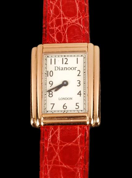 Appraisal: Dianoor London a lady's carat gold wristwatch ref B the