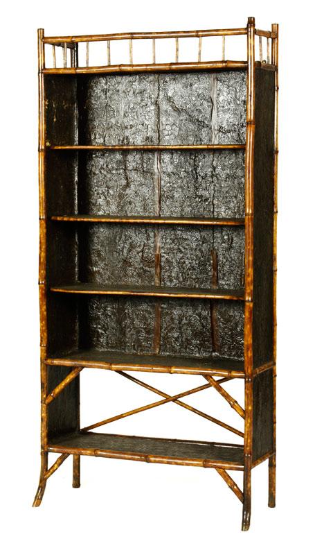 Appraisal: - th C Victorian Bookcase th Century Victorian bookcase with