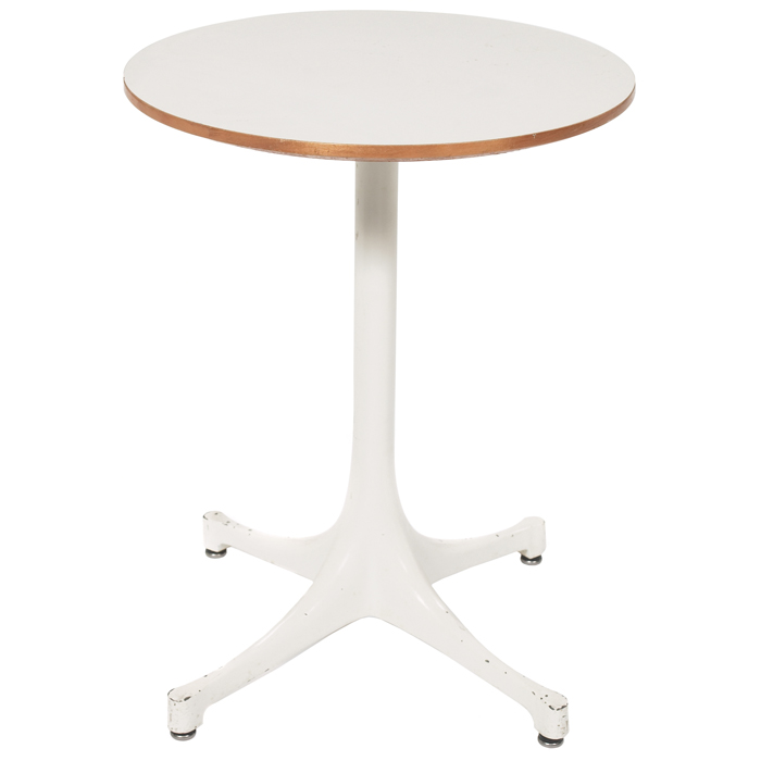 Appraisal: George Nelson Swag leg occasional table by Herman Miller round