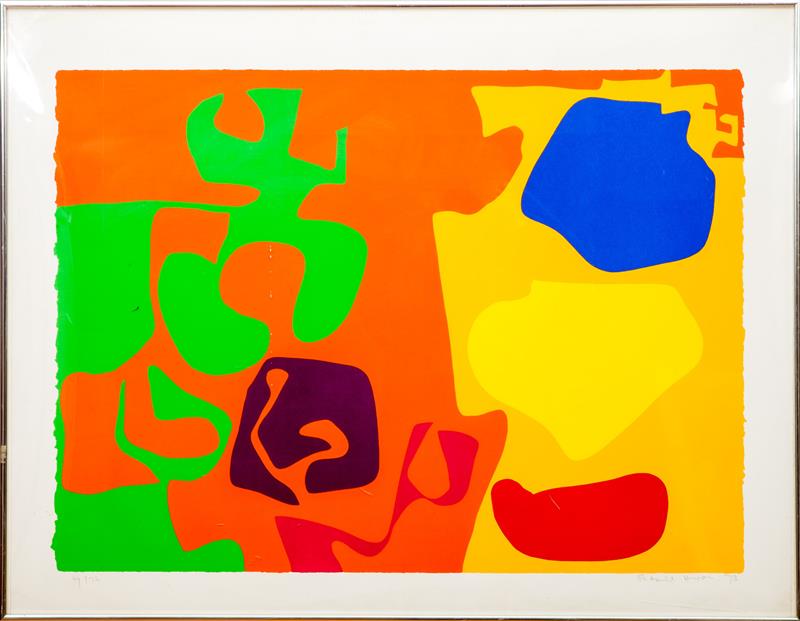 Appraisal: Patrick Heron - January from January Screenprint on wove paper