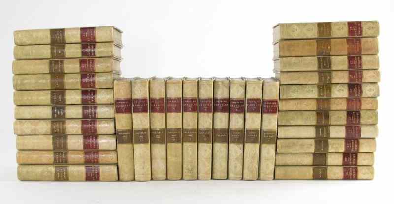 Appraisal: Leather Bound Works by Charles Kingsley featuring several different titles