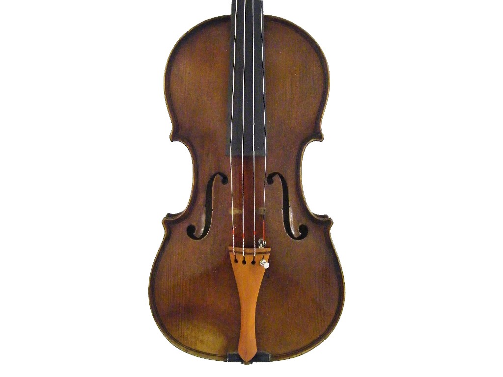 Appraisal: Contemporary violin labelled Averna Alfredo Me Fecit Palermo cm