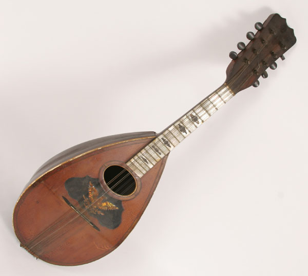 Appraisal: Stella mandolin with mother of pearl inlay along fingerboard also