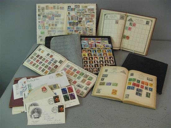 Appraisal: The All World collection in albums stockbook and large stocksheets