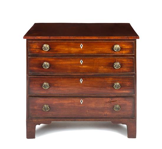 Appraisal: Sale Lot A George III Mahogany Chest of Drawers early