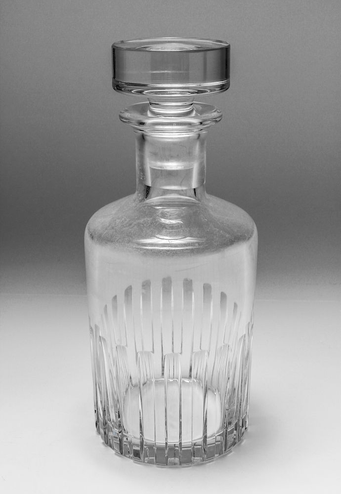 Appraisal: Baccarat Cut Crystal Rotary Decanter Stopper Baccarat cut crystal Rotary