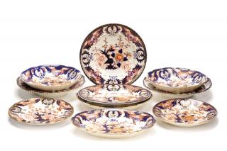 Appraisal: Group Royal Crown Derby Imari Dishes Royal Crown Derby English