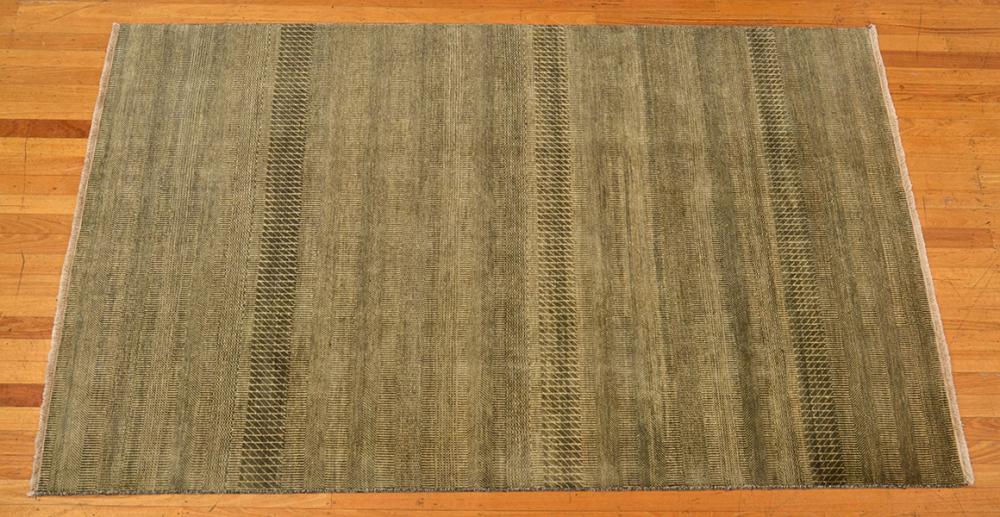 Appraisal: MODERN SHALAMAR Solid dense weave Modern and contemporary design Hand