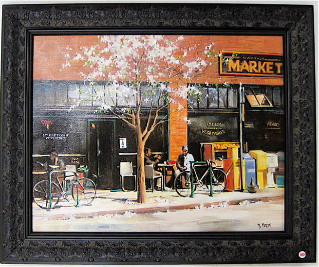 Appraisal: MARIE MARTIN OIL ON CANVAS Portland Oregon th st century