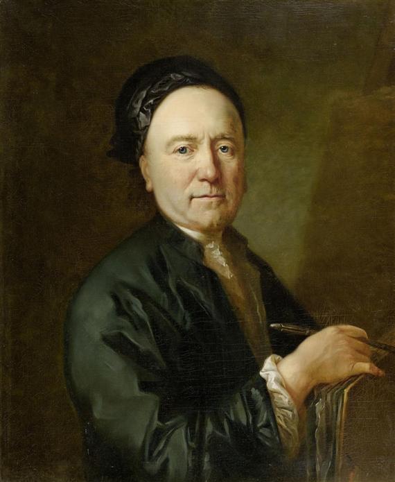 Appraisal: GRAFF ANTON Winterthur - Dresden Portrait of Johann Caspar F