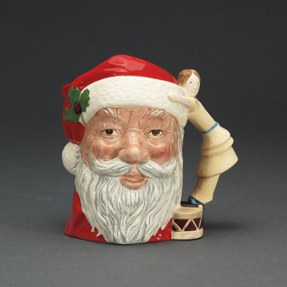 Appraisal: Three Royal Doulton Character Jugs Santa Claus D D and