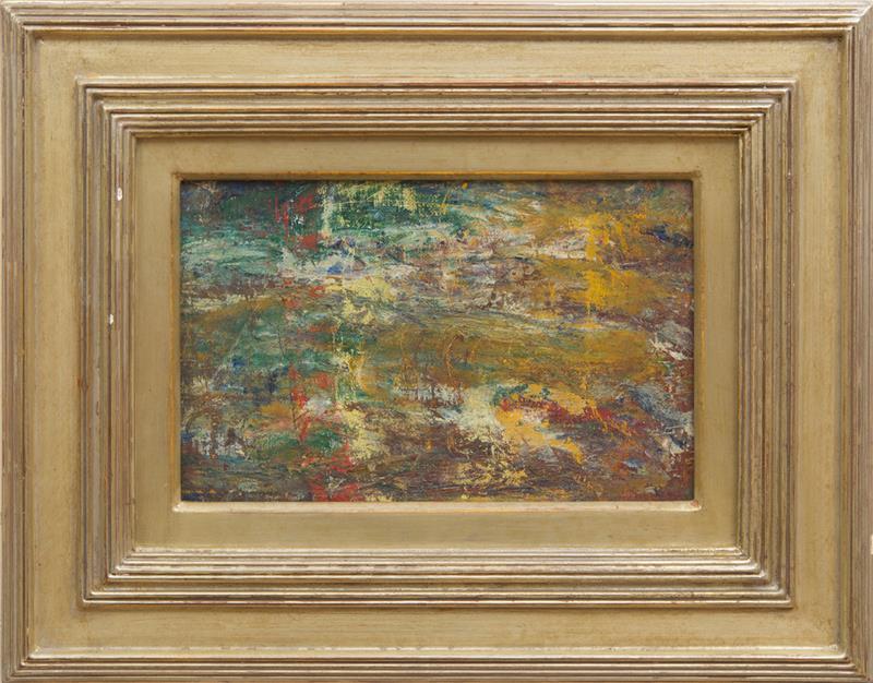 Appraisal: ATTRIBUTED TO ERNEST LAWSON - UNTITLED Oil on canvasboard unsigned