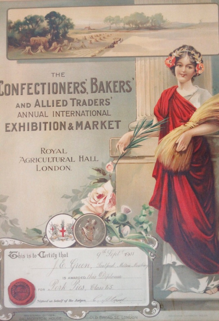 Appraisal: An early thC Confectioner's Baker's and Allied Trader's Exhibition of