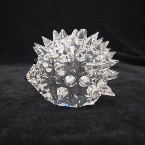 Appraisal: Swarovski Crystal King Sized Hedgehog figurine list NR excellent