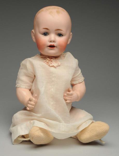 Appraisal: Smiling Kestner Character Baby Doll German bisque socket head incised