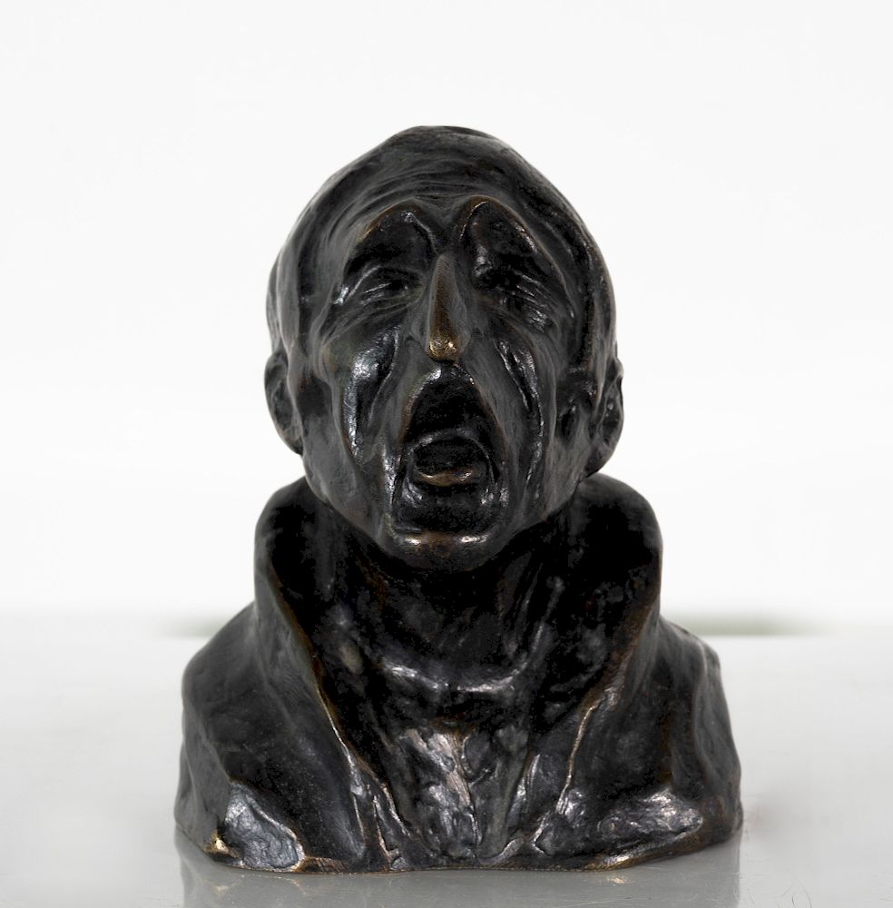 Appraisal: after Honor Daumier - Bust of a Man Lot after