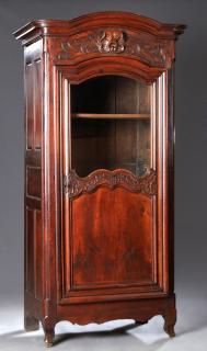 Appraisal: French Louis XV Style Carved Walnut Armoire early th c