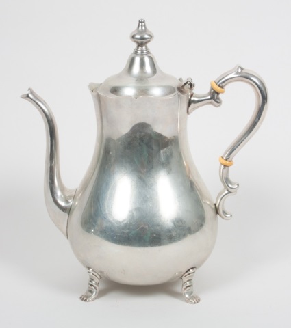 Appraisal: Preisner sterling silver teapot pattern in H ozt