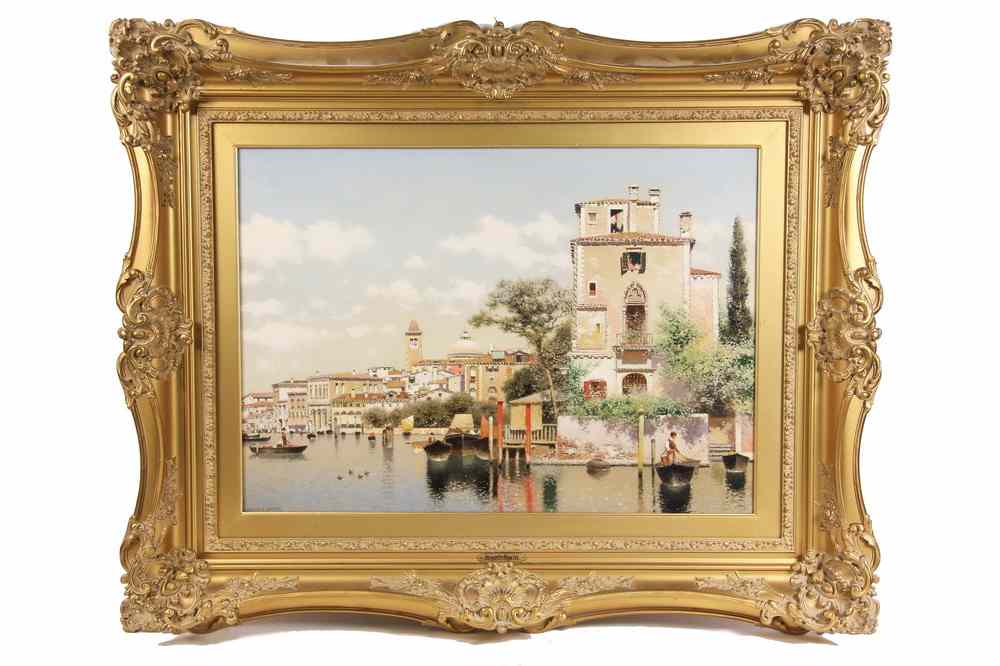 Appraisal: OOC - Venetian Scene by Henry Pember Smith NY -