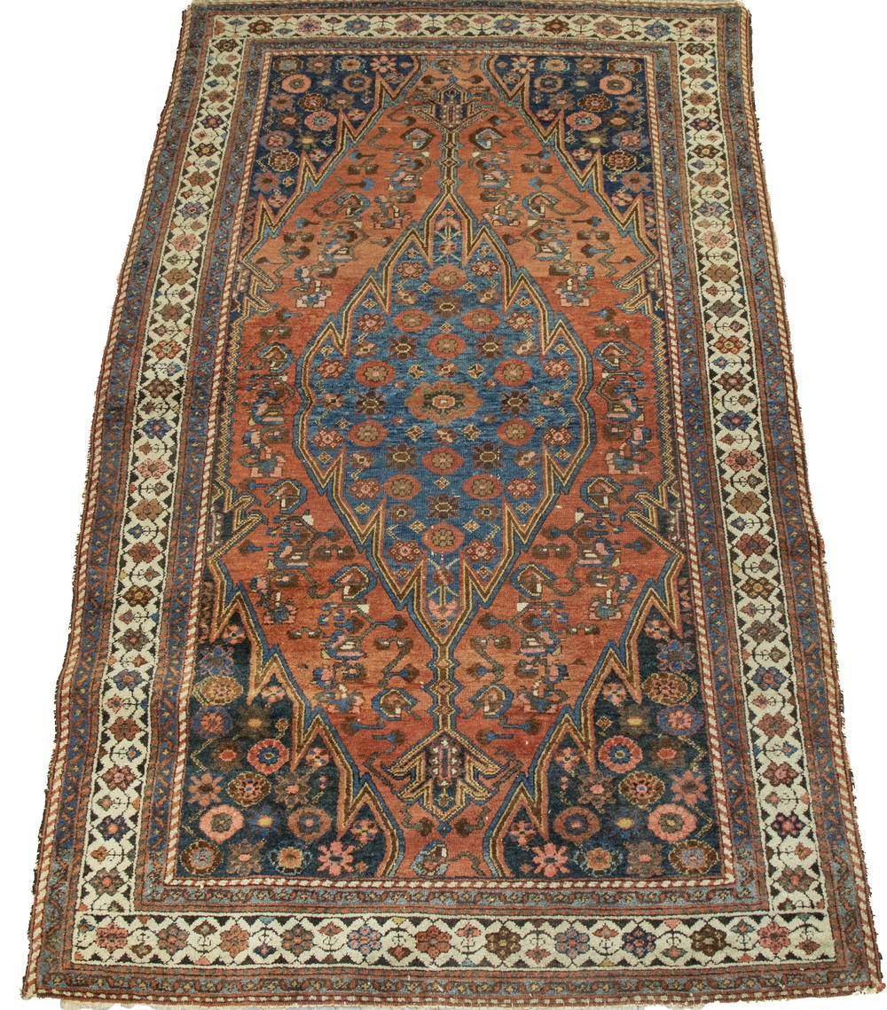 Appraisal: MASLINGHAN RUG ' X ' Maslinghan rug Northwest Persia Diamond