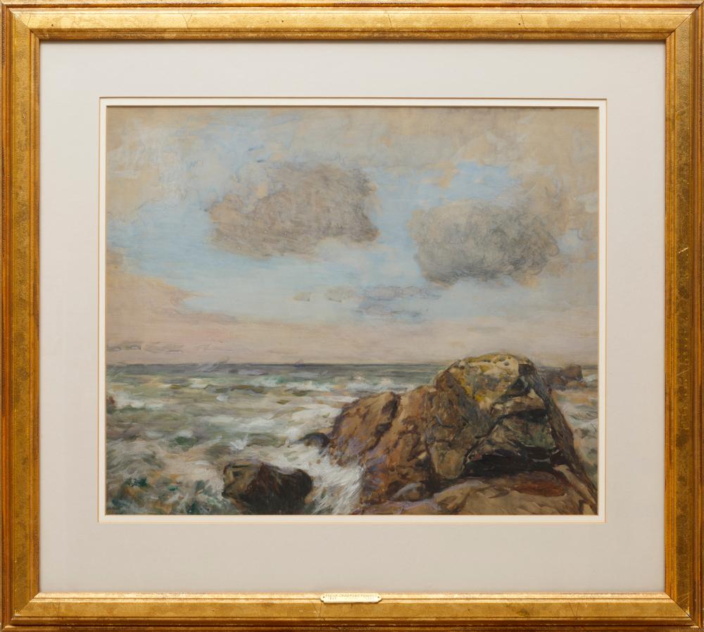 Appraisal: Frank Crawford Penfold American France - Rocky Coast of Brittany