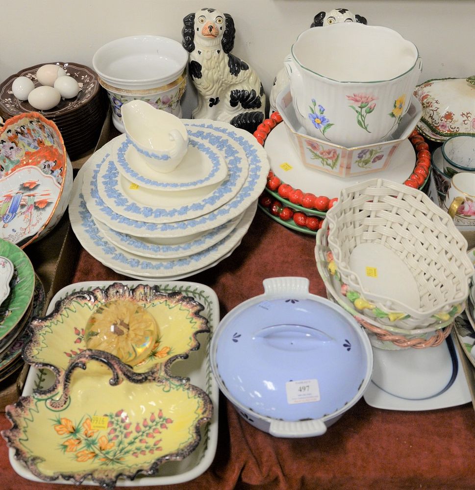 Appraisal: Large Grouping of Porcelain and China to include Ironstone china