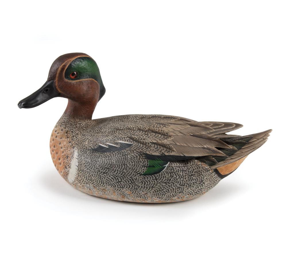 Appraisal: Reagan Danos American Larose LA b Green-Winged Teal Drake c