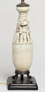 Appraisal: Chinese Early Ware White Likely a Song Dynasty funerary urn