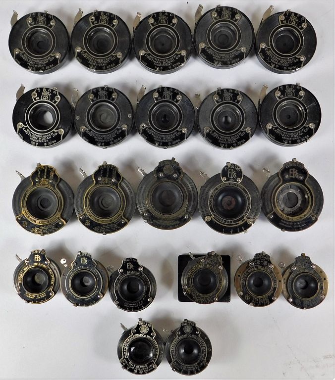 Appraisal: Lot of Eastman Kodak Shutters and Lenses Lot of Eastman