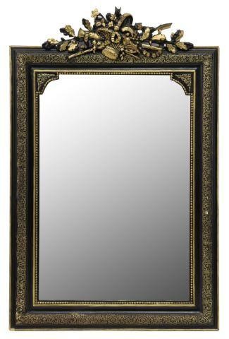 Appraisal: French Louis XVI style wall mirror late th early th