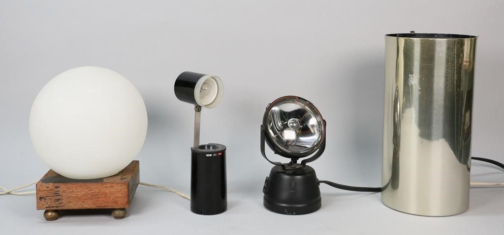 Appraisal: modern lamps Lloyd's High Intensity Lamp with adjustable arm and