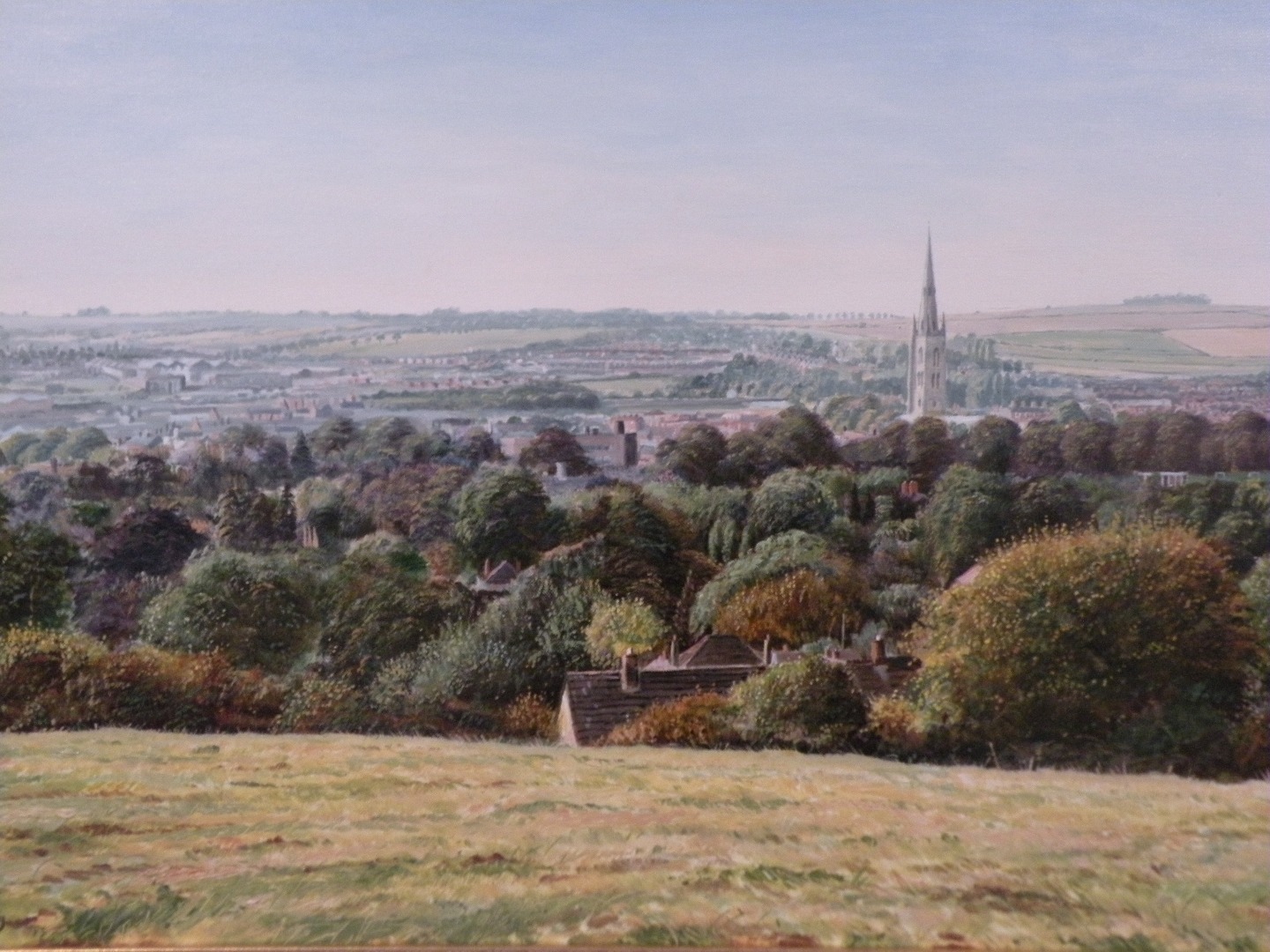 Appraisal: Malcolm Doughty thC Grantham from Halls Hill oil on board