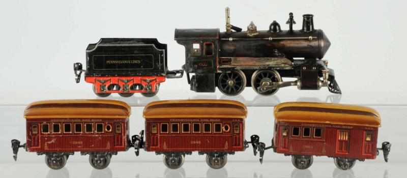 Appraisal: Marklin O-Gauge Passenger Train Set German Includes no live steam