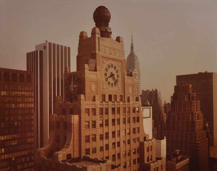 Appraisal: JOEL MEYEROWITZ b UNTITLED FROM THE EMPIRE STATE BUILDING SERIES