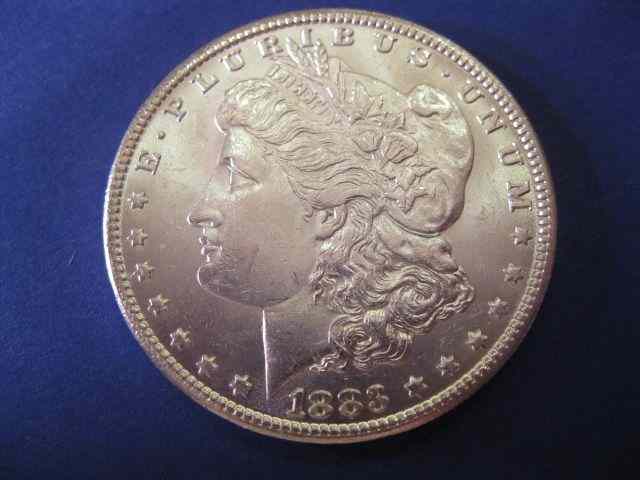 Appraisal: -CC U S Morgan Silver Dollar uncirculated