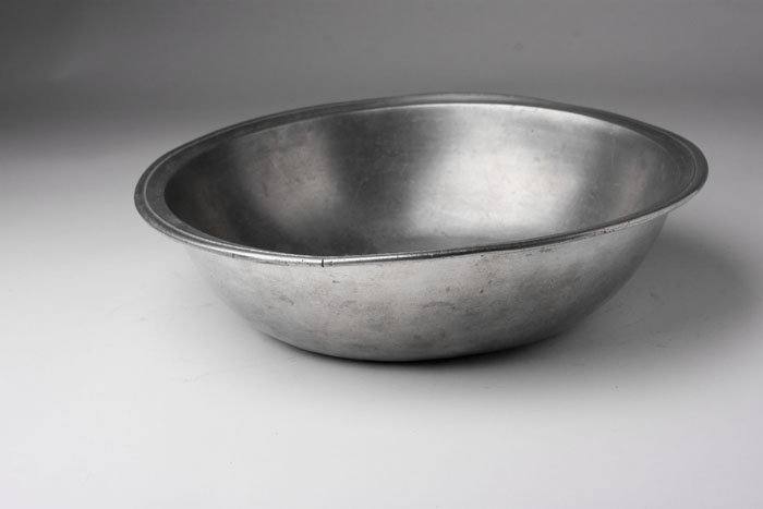 Appraisal: PEWTER BASIN ROBERT GRAHAM AND JAMES WARDROP GLASGOW SCOTLAND CIRCA